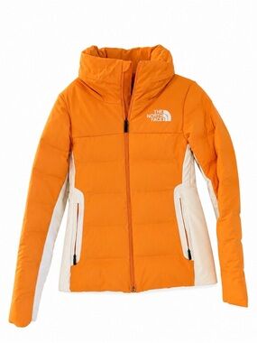 Women’s The North Face Orange Army 709 Down Waterproof Ski Jacket